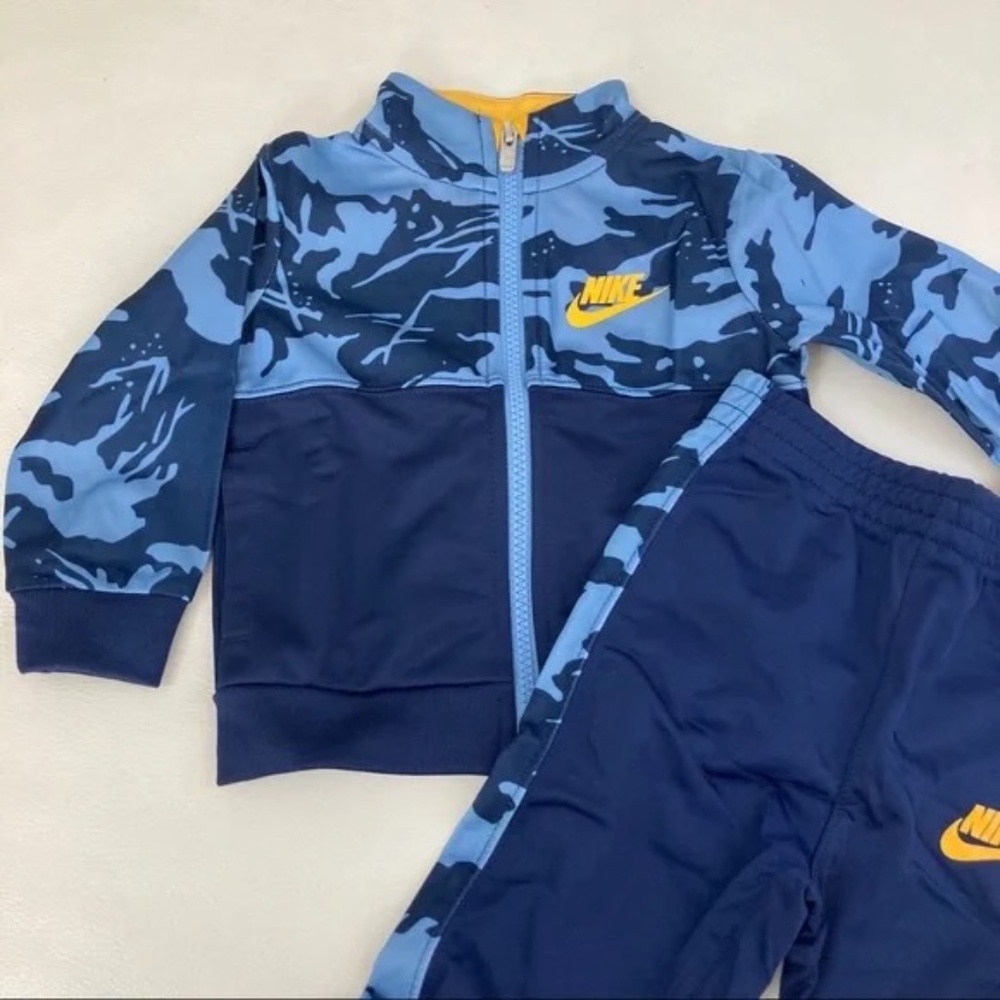 Nike cute boy warm camouflage tricot set 5114 - Picture 7 of 8